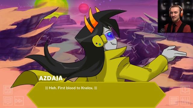 FIRST BLOOD TO AZDAJA | Hiveswap Friendsim Azdaja Gameplay Volume 9 Part 17 смотреть онлайн