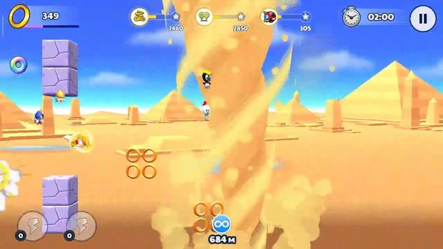 бегаем в Соник раннерс➡️Sonic Runners Adventure ? смотреть онлайн