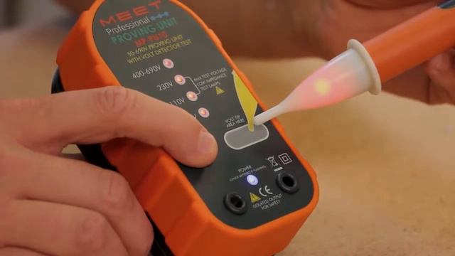 MEET Professional - Proving Unit With Volt Detector Test , Output Voltage 50 to 690V in five steps смотреть онлайн