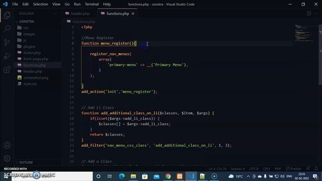 How to create dynamic menu in wordpress | #07 Advance wordpress theme development in hindi смотреть онлайн