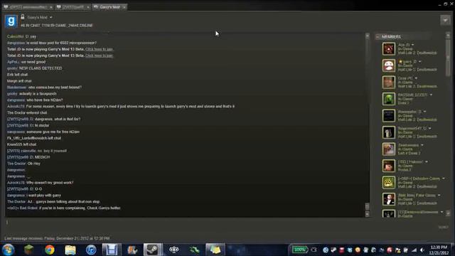 Gmod Chat with Garry! /w zalex смотреть онлайн