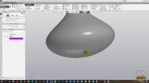 Компас3D Сплайн на поверхности ,группа изопараметрических кривых,точка на пересечении.
