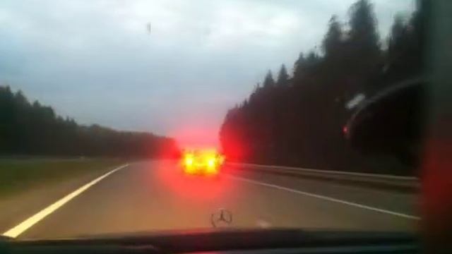 Рязань - Москва М5 60 км w210 e320 2015 08 03 смотреть онлайн