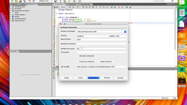 Como conectarse a SQL Server mediante JDBC JAVA смотреть онлайн