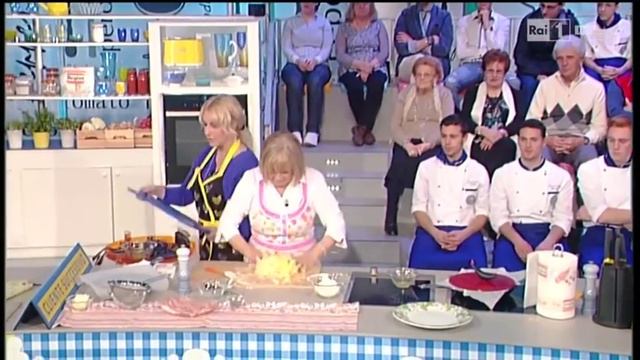 Pizza di patate con prosciutto e formaggio - La Prova del Cuoco 17/02/2016 смотреть онлайн