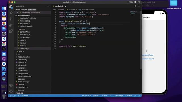 #86 useState Hook | React Native State Management | Part 2 смотреть онлайн