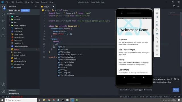 Cara Membuat Background Gradient dengan React Native смотреть онлайн
