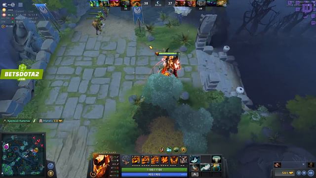 DREAD, SOLO, NEXUS и NS в Dota 2 - небольшой подфид, который не должен помешать победе... смотреть онлайн