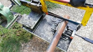 Самодельная механическая ножовка/mechanical hacksaw