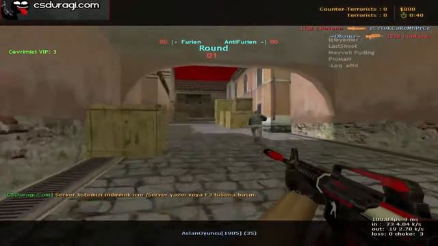 Counter Strike 1.6 Furien Mod Türkiye смотреть онлайн