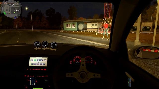 Toyota Mark II X110 2004 - City Car Driving | Night Driving смотреть онлайн