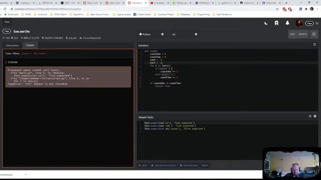Silent Codewars - lvl 7-8 Kata - Live смотреть онлайн