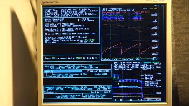 КОМПАКТНЫЙ РЕТРО ПК ИЗ COMPAQ DESKPRO EN C PENTIUM III-s 1400, AUREAL VORTEX 2 и RADEON 9250