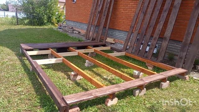 как я строил подиум под бассейн