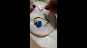 Вышивка лентами для начинающих \\ Цветы русских лугов