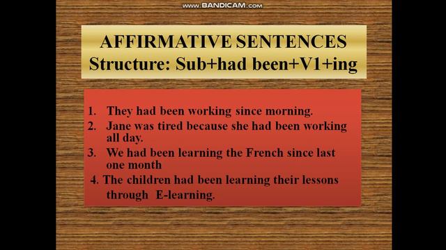 Past Perfect Continuous Tense-Part 8 смотреть онлайн