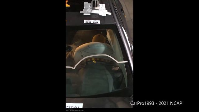 2021-2023 Acura TLX NHTSA Full-Overlap Frontal Crash Test