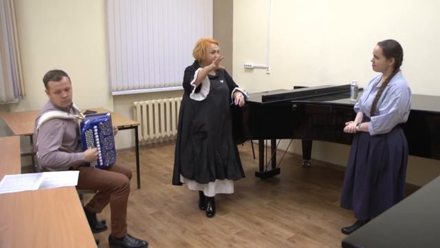 Мастер класс Надежды Крыгиной (сольное народное пение) смотреть онлайн