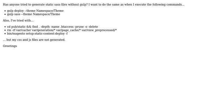 Magento: Magento 2 Generate static files without gulp смотреть онлайн