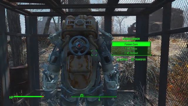 Fallout 4 Easy T-45 Power Armor Location!!! 02 смотреть онлайн