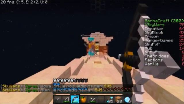 Minecraft - SkyWars - #Ep 7 - Ender Perl PRO смотреть онлайн