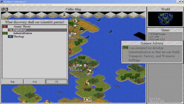 Let's Play Sid Meier's Civilization II as the Celts - Episode 12 смотреть онлайн