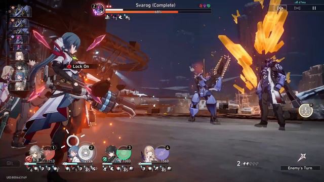 [Honkai Star Rail] Simulated Universe Path of Destruction Svrarog смотреть онлайн