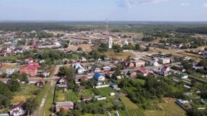 Село Белоомут река Ока и пляж #2 Расширенная версия