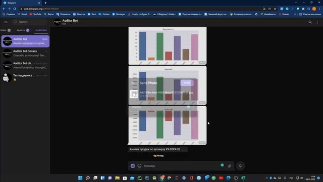 Auditor Bot(release 1.0) | Анализ отчетов Wildberries | Обработка отчетов Вайлдбериз смотреть онлайн
