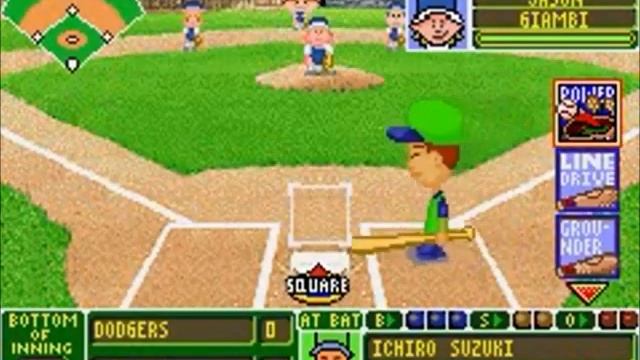 Backyard Baseball (GBA) - Game 9 смотреть онлайн
