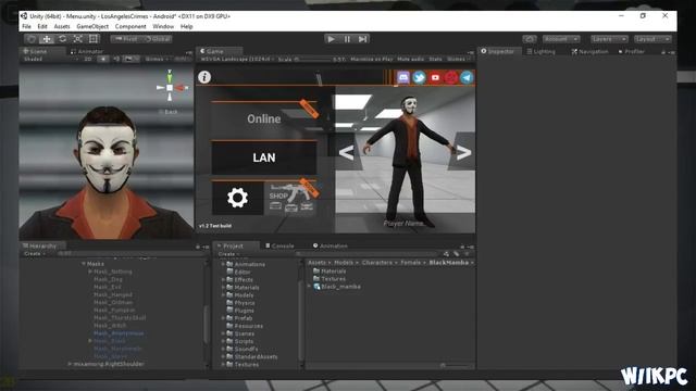 Шок!!! В LOS ANGELES CRIMES ONLINE 1.2 (добавят маски и магазин) смотреть онлайн