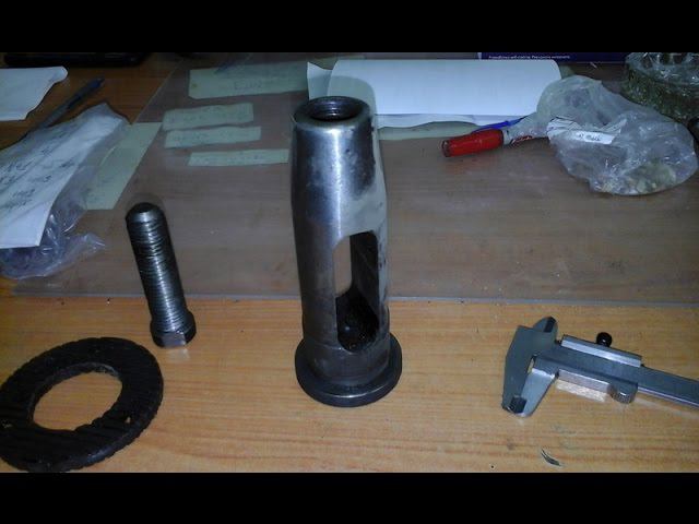 Точим и фрезеруем резцедержатель для строгального станка. смотреть онлайн