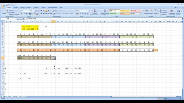 Классы IP сетей, диапазоны, виды адресов внутри IP сети смотреть онлайн