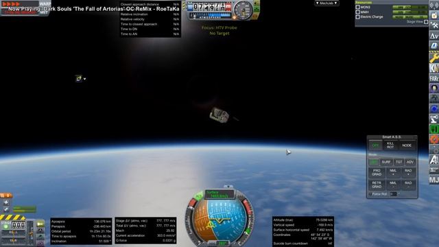 Kerbal Space Program with RO - Solar System Tourism 01 смотреть онлайн