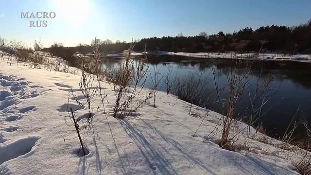 Хруст снега. Река Клязьма. -6 градусов. ASMR .Snow crunch. The Klyazma River. -6 degrees. смотреть онлайн