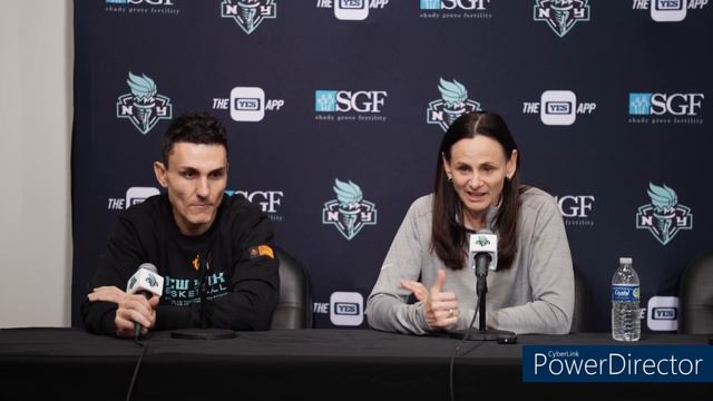 New York Liberty General Manager Jonathan Kolb & Head Coach Sandy Brondello ~5/8 смотреть онлайн