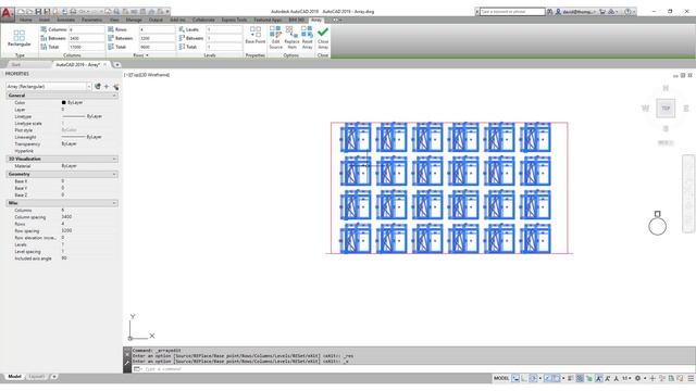 AutoCAD 2019 - the ARRAY command is awesome! смотреть онлайн