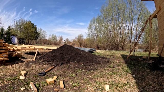 Выкопать колодец под канализацию своими руками. Новая тачка. смотреть онлайн