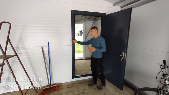 Супер Гараж на 2 машины 7х9 м из сэндвич-панелей смотреть онлайн