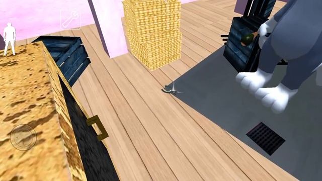 пожалуйста подскажите что с котом в гренни том.я его забагал или что смотреть онлайн