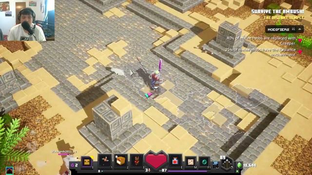 BIRTHDAY DUNGEONS & ADVENTURE || Minecraft Dungeons Gameplay Part 33 (Multiplayer & Anniversary) смотреть онлайн