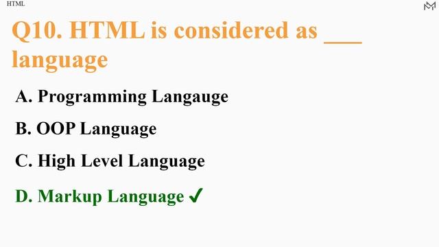 HTML important questions Quiz смотреть онлайн