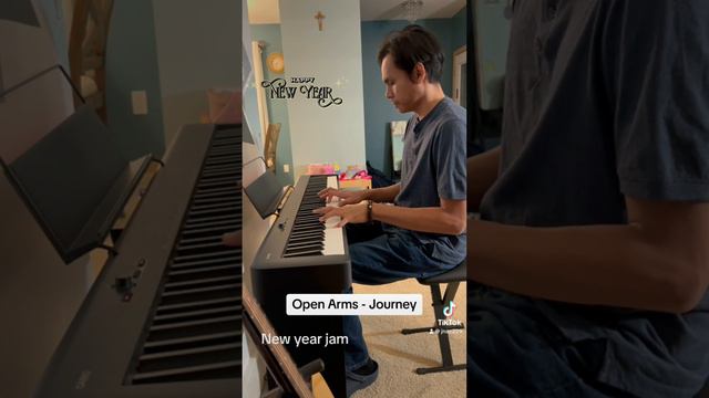 Open Arms - Journey (Piano Cover) New Year Jam #journey #newyear #2024 смотреть онлайн