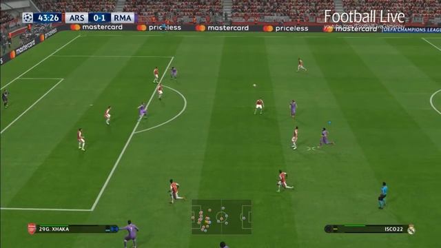 PES 2017 | Arsenal vs Real Madrid | 2 Free Kick Goal Ronaldo, Bale | UEFA Champions League смотреть онлайн