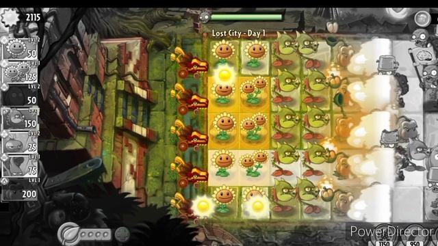 Plants vs Zombies 2 Lost City || Day 1 смотреть онлайн