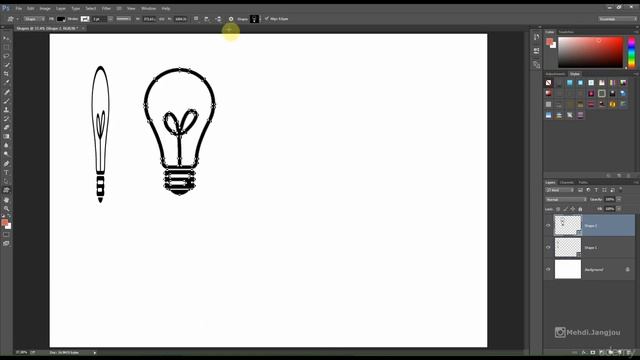Custom Shapes in Adobe Photoshop CC || Mastering Shapes in Adobe Photoshop CC смотреть онлайн