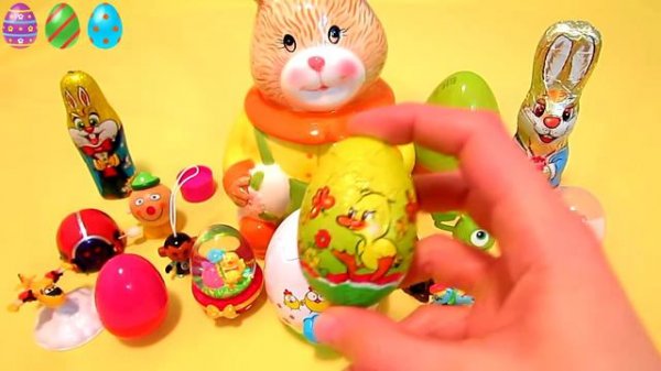 Easter Eggs Surprises & Chocolate Bunnies