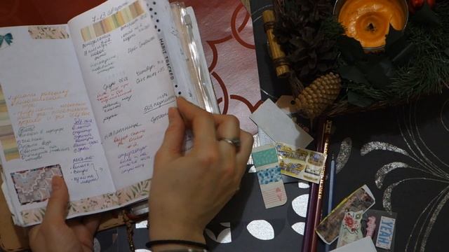 Еженедельный планнер в Блокноте Путешественника/Обзор моего Блокнота/Weekly Planner Flipthrough