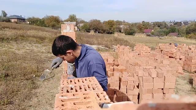 Дом своими руками двойной щелевой блок смотреть онлайн