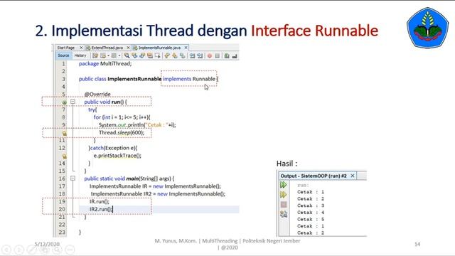 Seri Belajar Java OOP | MultiThreading Java смотреть онлайн